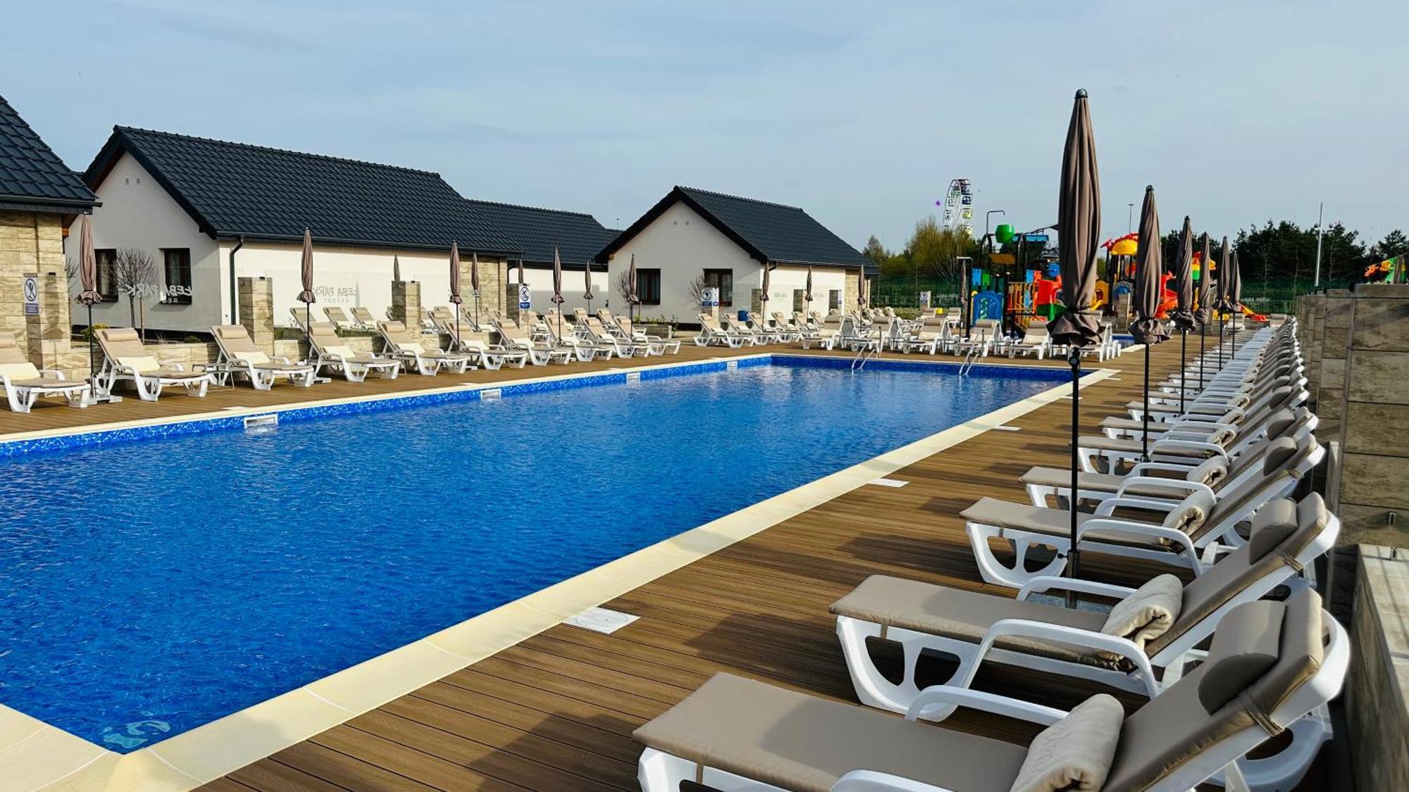 Leba Park Resort - Domki Exterior foto